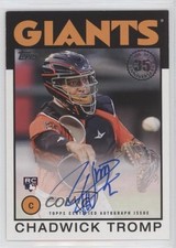 2021 Topps 1986 Topps Baseball Auto Chadwick Tromp #86A-CT Auto 10tg
