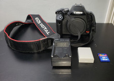 Canon EOS Rebel T1i 15.1MP Digital SLR Camera NEW Battery Charger 16 GB SD Card