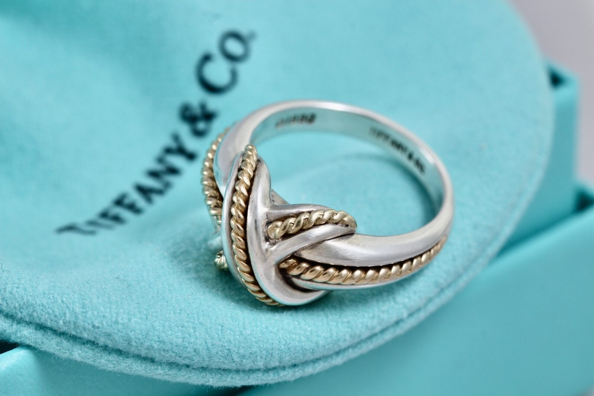 優先配送 Tiffany & Co. 18K Gold & Silver Signature その他