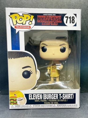 Eleven Burger T-Shirt #718 (Funko Pop!, Stranger Things)