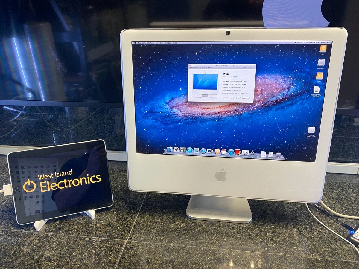 iMac 20インチ　late 2006 白　ポリカーボネート IMac 2006 Apple Desktops & All-In-One Computers for sale | eBay