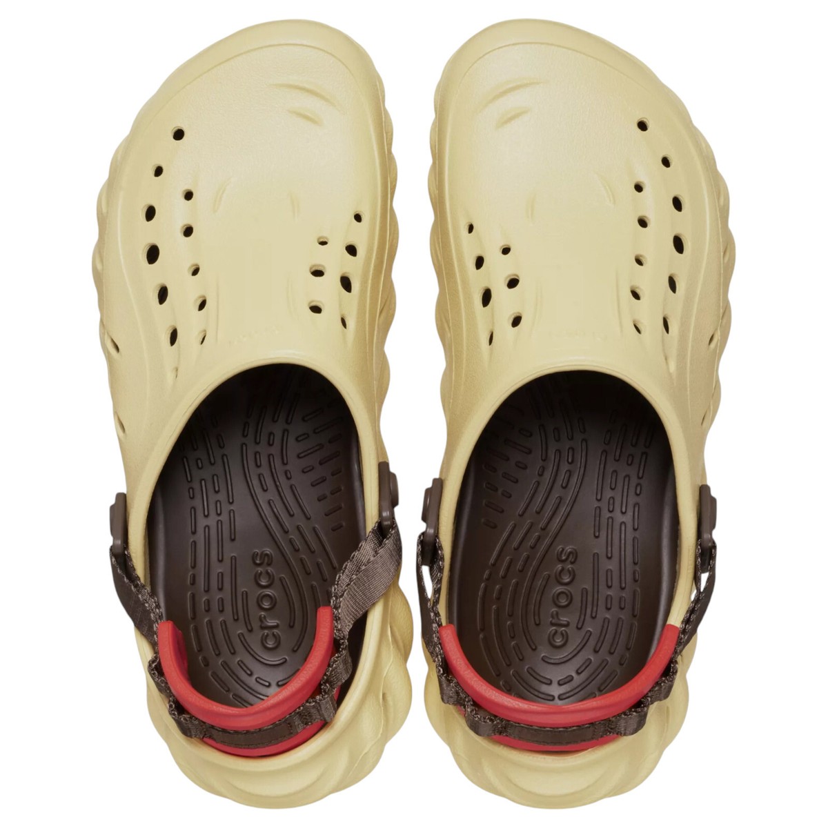 Crocs Adult Echo Clog Sandal Sesame Men\'s Size 9 / Women\'s Size 11 Crocs Adult Echo Clog Sandal Sesame Men main image 2