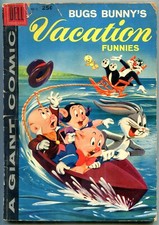 Bugs Bunny's Vacation Funnies--#9--1959--COMIC BOOK----G/VG