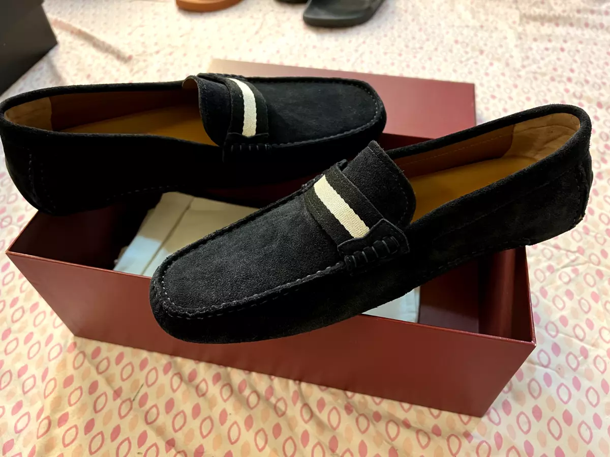 Suede bally shoes 8's clearance