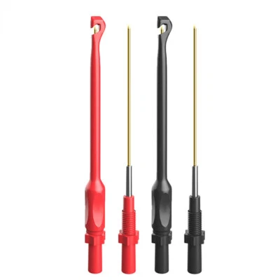 PEAKELECT 2PCS Automotive Wire Piercing Probe Puncture Probe Pins mit 4mm Bananenbuchse