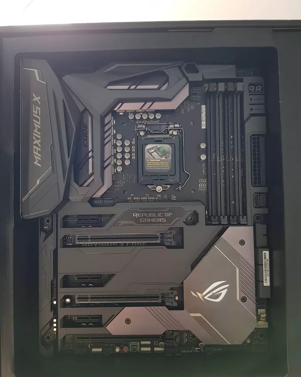 Asus rog shop maximus x code