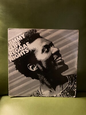 JIMMY CLIFF- REGGAE NIGHTS LP Vinyl, 1983 Columbia Records, PROMO! VG+