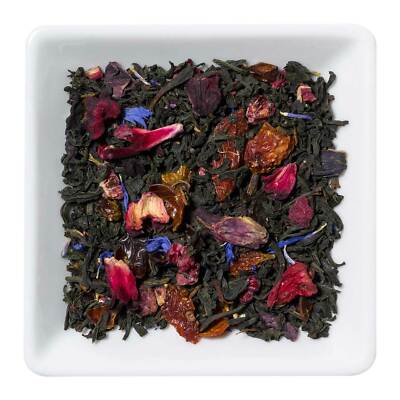 Schwarzer Tee Granatapfel-Himbeer | aromatisierter Tee | 1kg (34,29 EUR/kg)