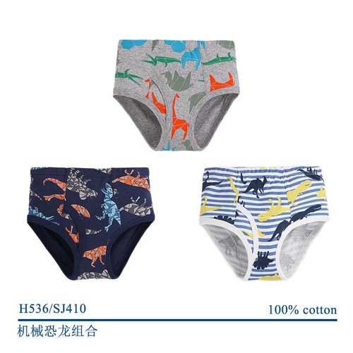 3-Pack Little Boys' Underwear Briefs Soft 100% Cotton Kids Series Toddler Undies - Picture 16 of 25