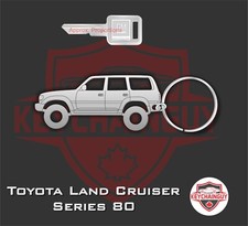 Toyota Land Cruiser 80 Series Cut Key Chains Toyota Land Cruiser 80 Series Cut Key Chains
