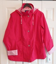 Mackintosh New England Windbreaker Jacket Women's Size 2x Gorgeous Red Nwt