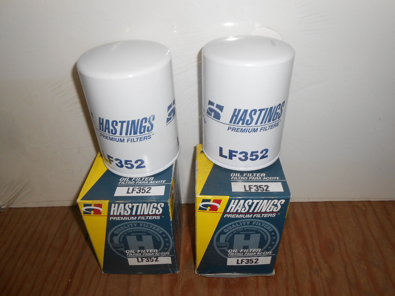 LOT of 2 ea. HASTINGS LF352 OIL Filter BALDWIN BT364 WIX 51261 NEW FREE SHIPPING