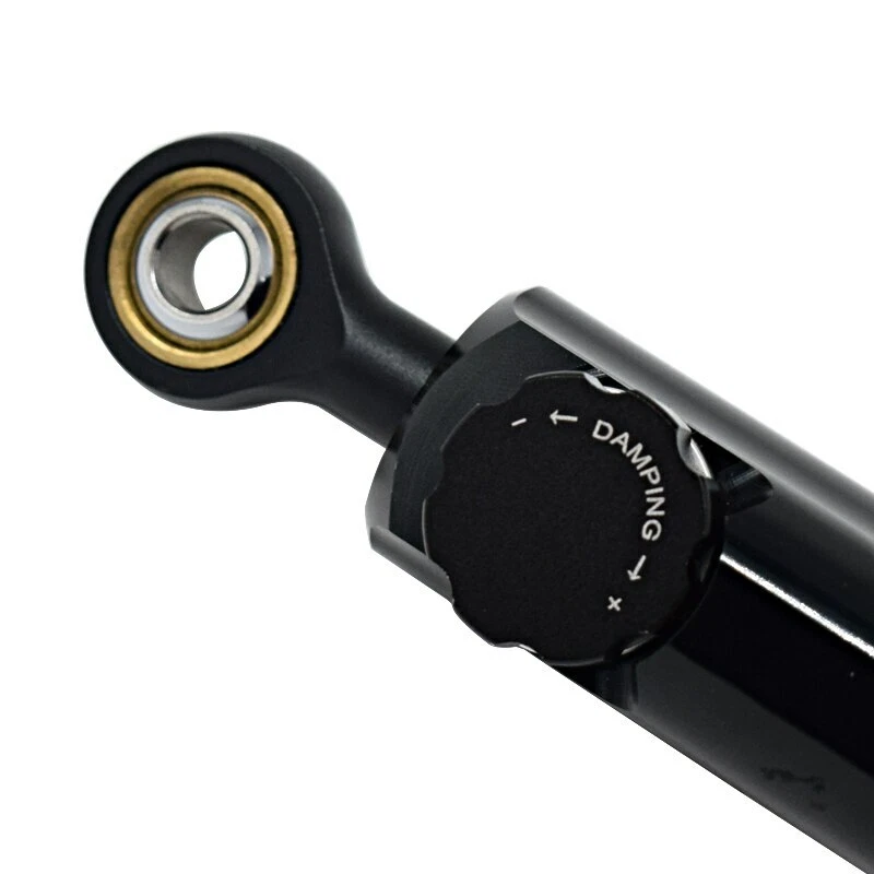 Amortiguador de dirección CNC para motocicleta estabilizador lineal invertido control seguro universal Foto 3 de 4