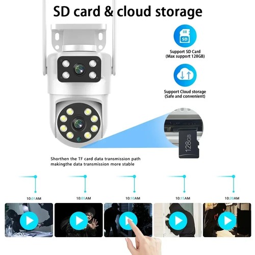 Tuya 4K 8MP Smart WIFI Camera Ai Human Auto Tracking Outdoor PIR Human Detection - Picture 15 of 25