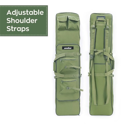 100cm/39" 120cm/47" TACTICAL RIFLE CASE Air Gun Airsoft Soft Air Mat Slip Bag UK - Picture 6 of 69