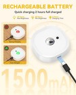 Rechargeable Puck Lights with Remote, 1500mAh Night Light, 13 RGB Colors — photo 2