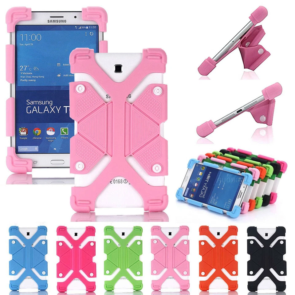 Universal Tablet Protective Silicone Case Cover For Lenovo Tab M7 M8 M10 E8 E10 - Image 2 of 4