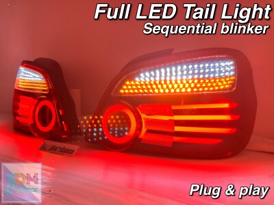 Subaru Impreza GDB GDA 00-07 Full LED tail light Sequential blinker OEM STI [v7]
