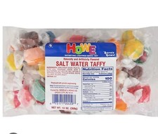 3 13oz bags howe salt water taffy over 2 pounds free shipping