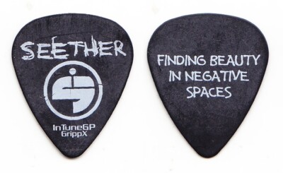 Seether Shaun Morgan Gitarre Pick - 2008 Finding Schönheit IN Negative Räume