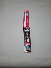 Reach Toothbrush Soft Total Care Floss Clean Tongue Cleaner Easy Grip Blue Oral