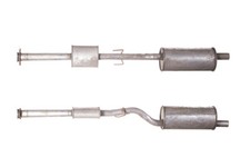 Exhaust Silencer Centre Pipe For Vauxhall Frontera 2.3 91-95 Diesel ATV GGM039