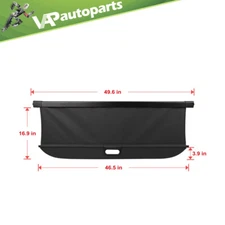 For Dodge Durango (Just for 3row up) 2011-2024 Trunk Cargo Cover Security Shield