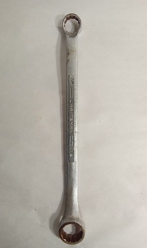Craftsman 3/4" x 7/8" Double Box End Wrench 12" Long Made in USA