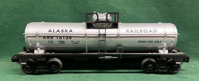 Lionel O Gauge #6-16128 Alaska Single-Dome Tank Car