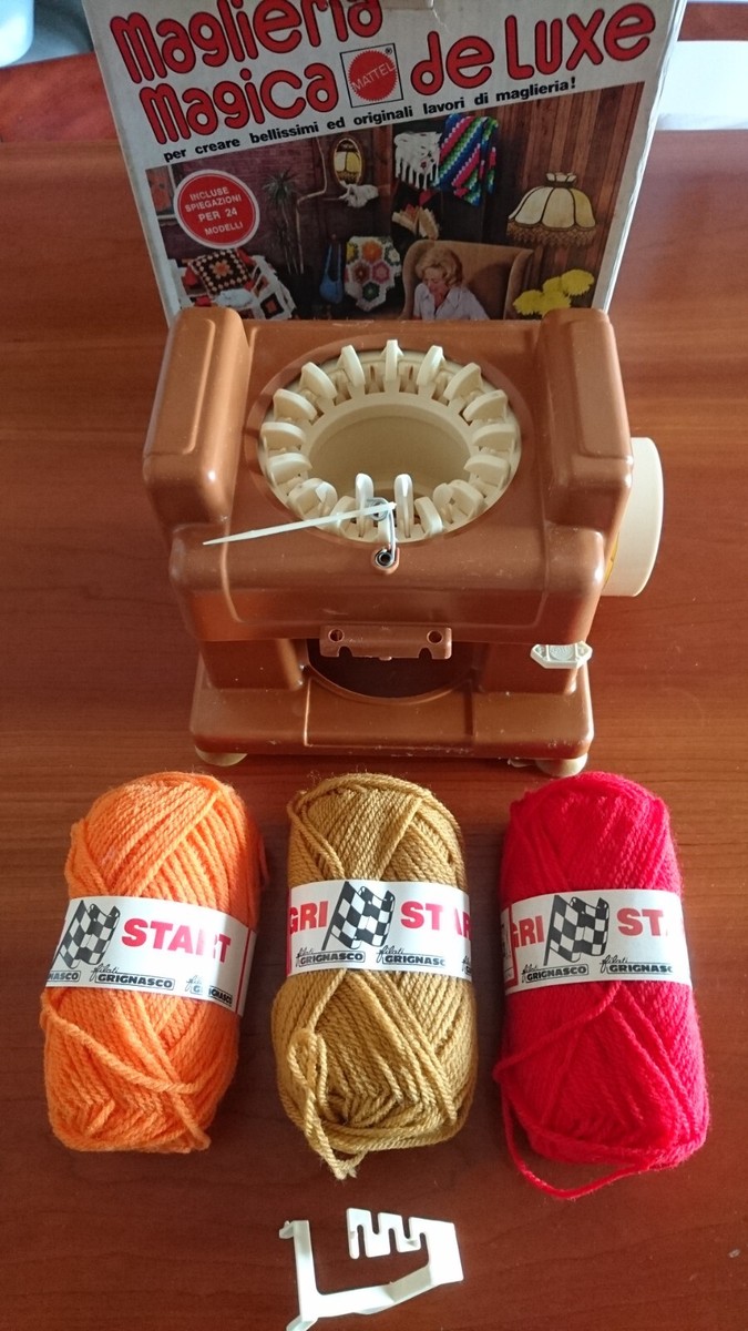 Maglieria Magica Deluxe Istruzioni Maglieria Magica Mattel Prendas