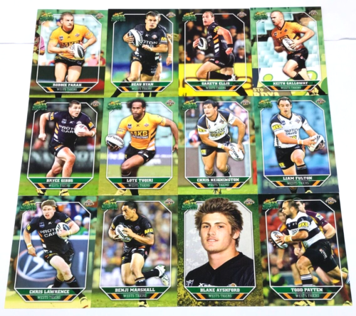 2000-2012 SELECT NRL TRADING CARD 21-BASE TEAM SET COMPLETE COLLECTION-TIGERS - Picture 20 of 23