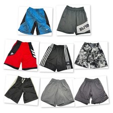 Boys Youth Small (6-7) Clothing Lot 8 pcs Shorts Nike Elite Adidas Under Armour