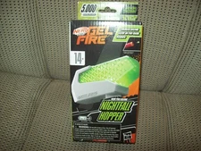 Nightfall Hopper, Nerf Pro Gel Fire & 5,000 Glow in the Dark Rounds, New!