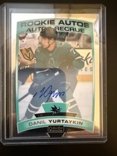 2019-20 O-Pee-Chee Platinum Rookie Autos Danil Yurtaykin A