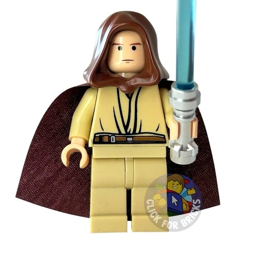 LEGO Star Wars Young Obi Wan Kenobi Minifigure sw0173 From Republic Cruiser 7665