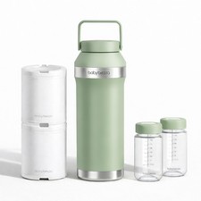 Baby Brezza All Day Portable Breastmilk 1 Count Pack of 1 , Sage Green