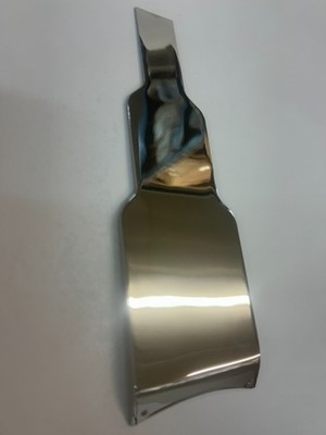 #692 Fat-Bob Tank Panel Chrome FLH Plain