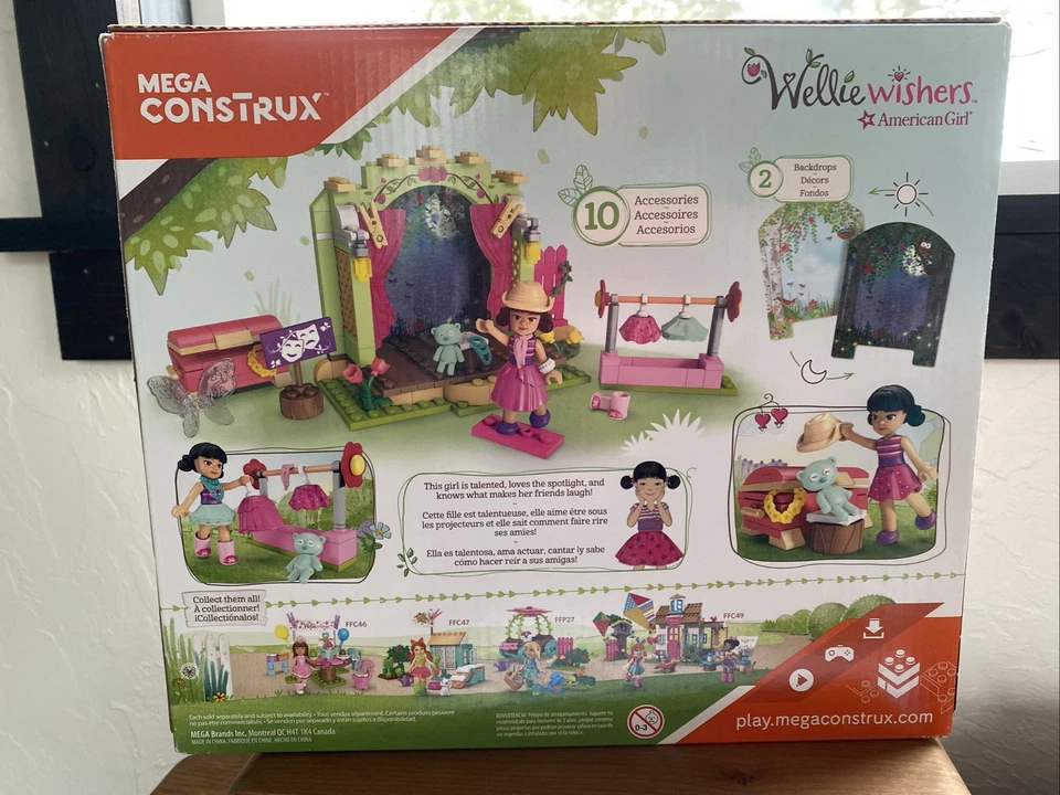 American Girl Mega Construx Wellie Wishers Garden Theater - Image 2 of 2
