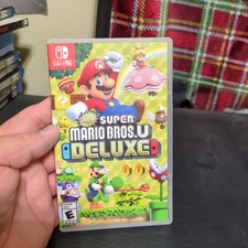 New Super Mario Bros. U Deluxe - Nintendo Switch Case Only No Game Cartridge