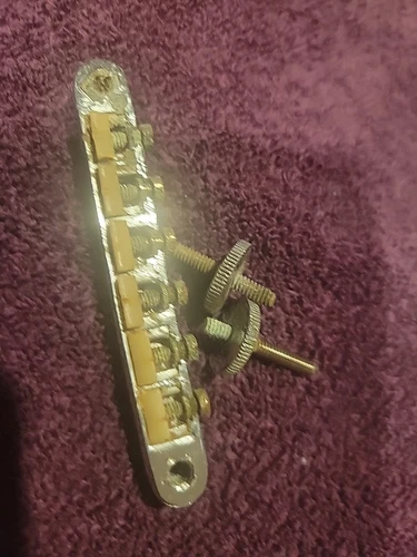 Gibson 1964 TOM Bridge With Wheels And Posts