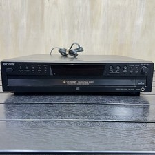Sony CDP-CE375 5-Disc Carousel CD Disc Player - Powers On Carousel Issue