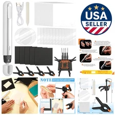 LemonRoad 52 Pcs Trade Card Flattening Kit Sports Card Repair Care Cleaning T