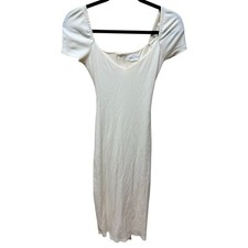 Lovers  Friends Sophia Midi Dress. Ivory. Sz S