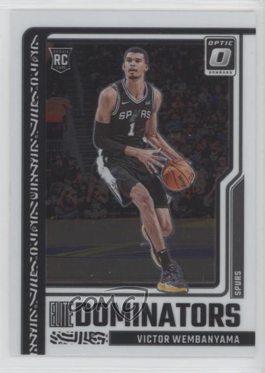 2023-24 Panini Donruss Optic Elite Dominators Victor Wembanyama #18 b5f