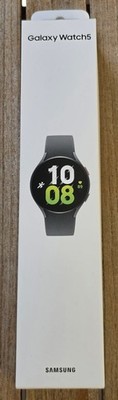 Samsung Galaxy Watch 5 SM-R910 44mm BT Smartwatch graphite ''gebraucht'' In OVP