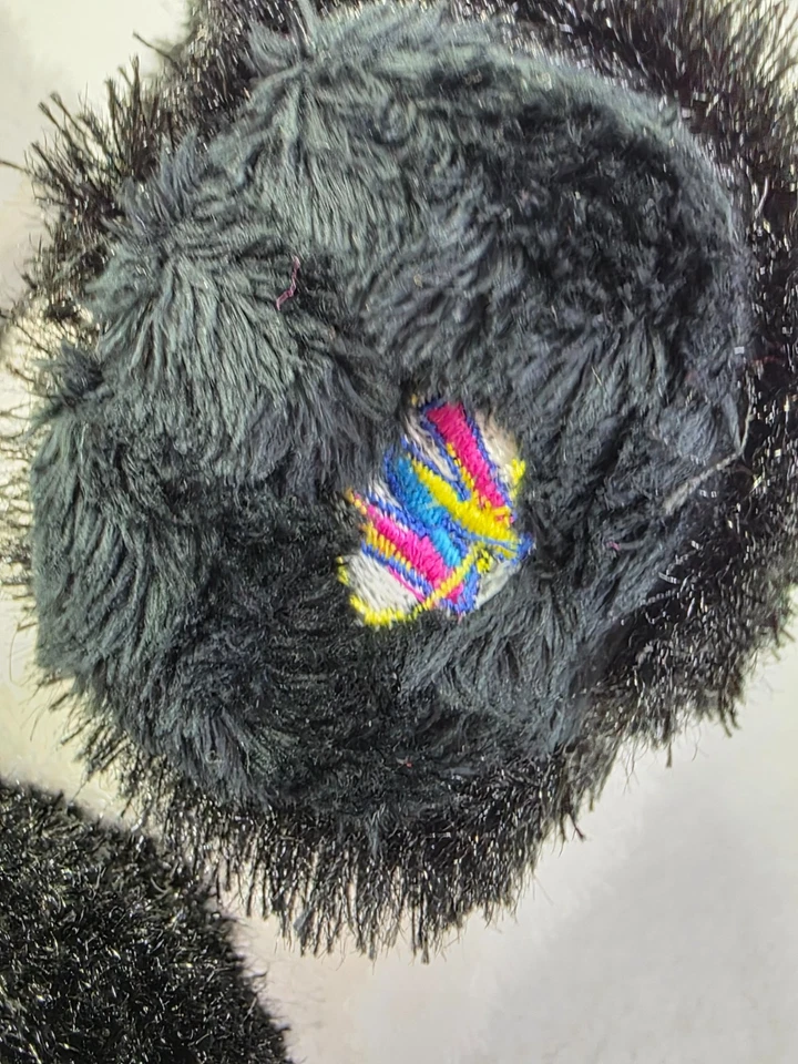 WEBKINZ PANDA HM111 by GANZ PLUSH STUFFED BLACK WHITE ANIMAL 8" NO CODE CUTE - Image 2 of 4