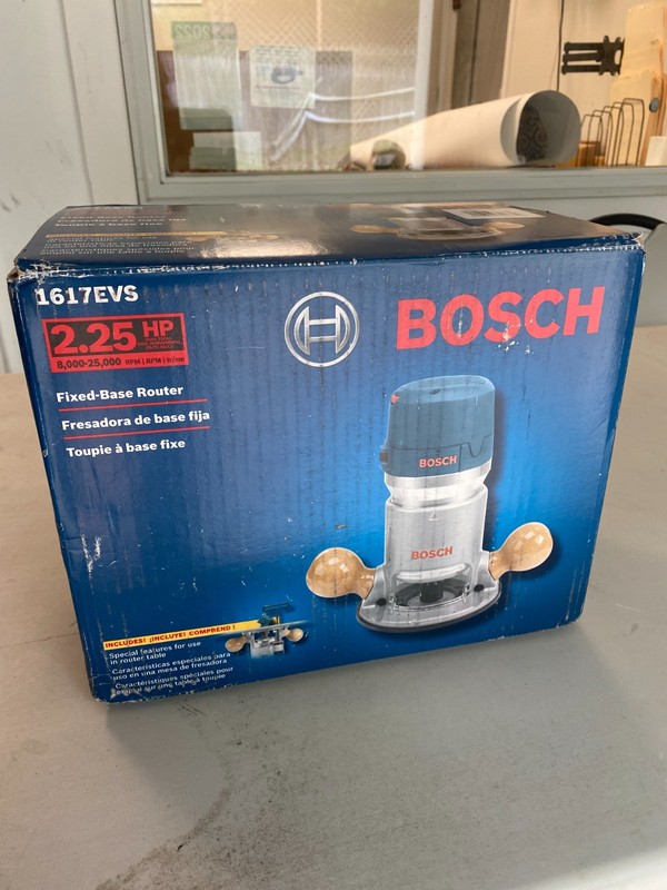 Bosch Fixed Base Router & Router Table