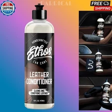 Ethos Car Leather Cleaner and Conditioner, Leather Seat w/ UV Protection, 16 Oz