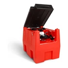 58 Gal Portable Diesel Tank 10.6 gpm Fuel Tank w 12V Electric Transfer Pump
