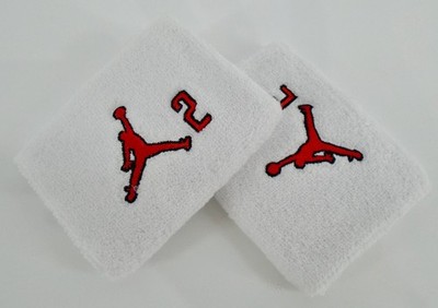 Nike Jordan Wristbands Baseball MLB #2 Jazz Chisholm White/Red